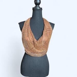 Windsor rhinestone halter top Size Small